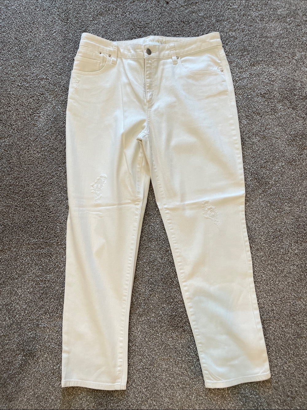White Chicos Straight Leg Jeans